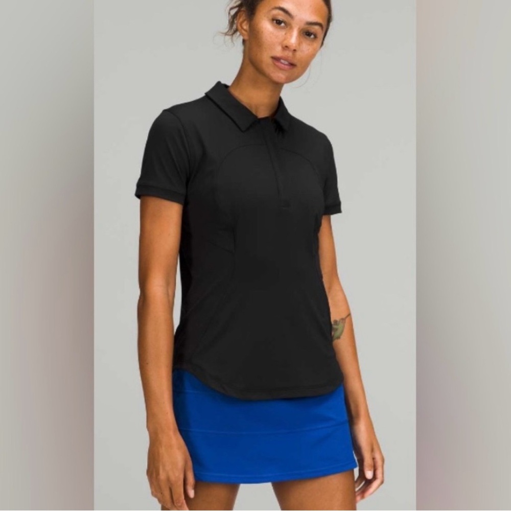 Lululemon Athletica Black Button Down Shirt